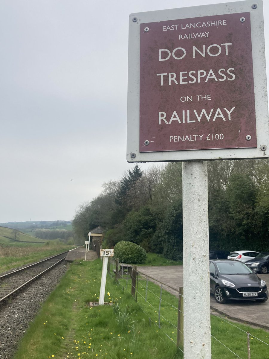 funnypenny's tweet photo. Signs from todays wander. 1/3 #EastLancsRailway #HeritageLines #Signs #IrwellVale #RossendaleWay #WestPennineWay https://t.co/hO8tRzCwFZ