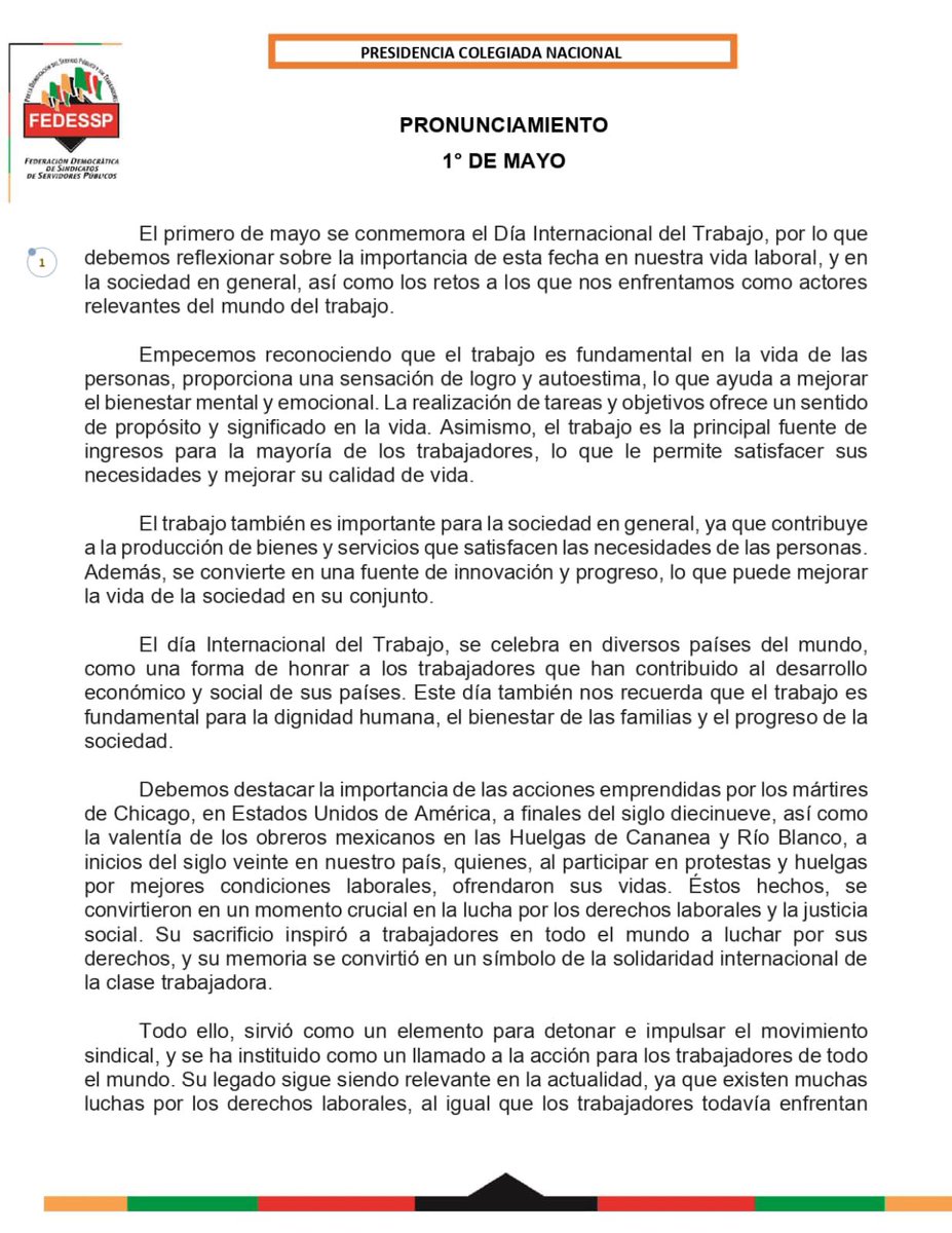 FEDESSP Nacional tweet media