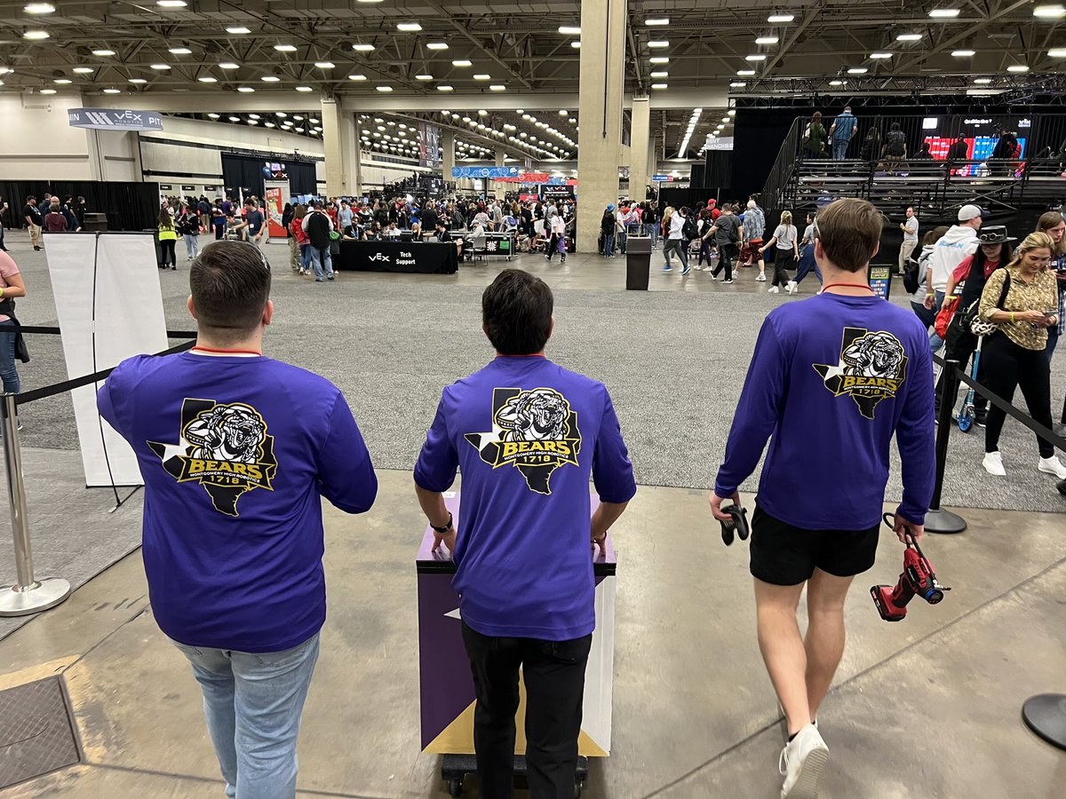 mhs_pltw's tweet photo. 1718X Boy oh Boy had a great showing at the @REC_Foundation #VEXWorlds Competition. You all have grown and learned so much this year and we are very proud of you! 💜🐻
@mhs_aero https://t.co/fjcaAO3qwv