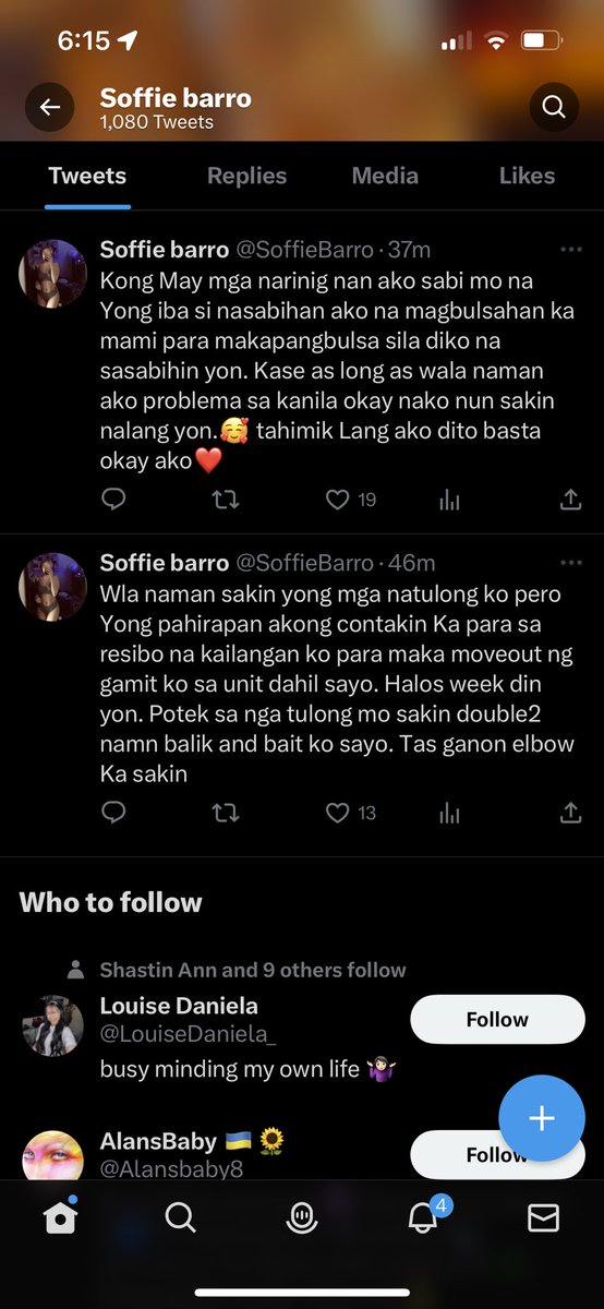 SoffieBarro's tweet photo. @mondragonror @mlshFleurzz Ayoko dumihan Yong feed ko Bahala na Kayo hahahah https://t.co/qCa7d5Nc5C