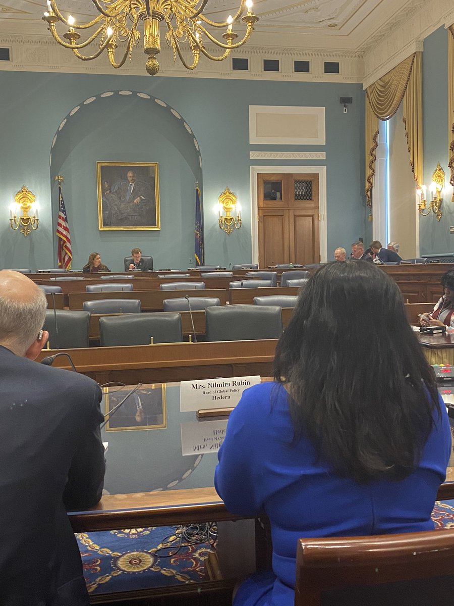 It's days like this that make it special and amazing. Three @BlockchainAssn companies testifying simultaneously in Congress, educating elected officials on the power of our ecosystem. Bravo to @nilminirubin, @h_joshua_rivera, and @MartaBelcher!