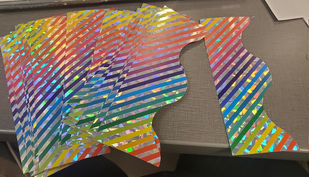 Huge shout out to the random librarian I stole the idea of cutting up Dollar Tree bulletin board borders into bookmarks. I finally found some not baby-ish ones and my middle schoolers loooveee them. You can get 36 bookmarks for $1.25.