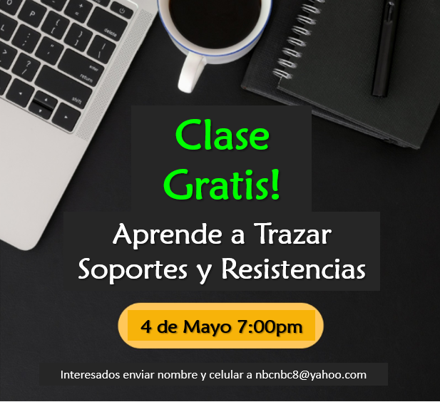 NitzaBarky's tweet photo. Agradezco un Retweet!

CLASE GRATIS: 
Aprende a trazar soportes y resistencias

4 de Mayo 7:00pm

Interesados enviar nombre y celular a nbcnbc8@yahoo.com para recibir invitación de zoom

#TRMX #TradingConNitza https://t.co/w1o1aJi2th