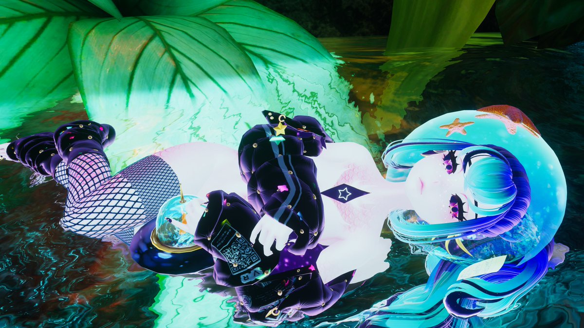 BunnyLateNight's tweet photo. How about a mini photoshoot in the water? These are some of my favorites that were taken~ #LewdVR #lewdtuber #ChilloutVRNSFW #vrchatNSFW https://t.co/YUPcPkKwLX
