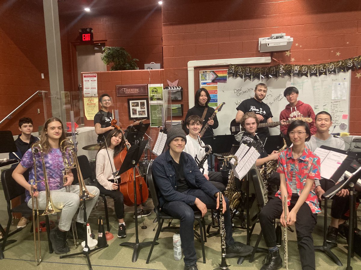 LeahJagger68's tweet photo. @HaydenHuskies pitband is so excited to perform Addam’s Family! Let’s Rock and Roll! #musicmatters https://t.co/H2d1wUlB3b