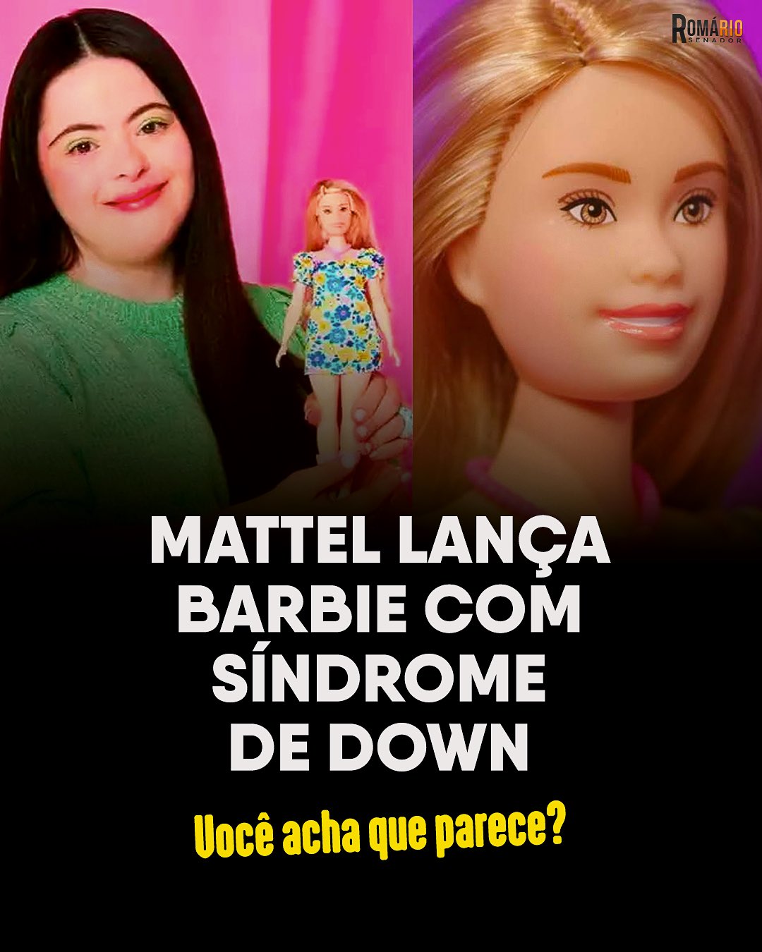 Barbie apresenta sua primeira boneca com Síndrome de Down