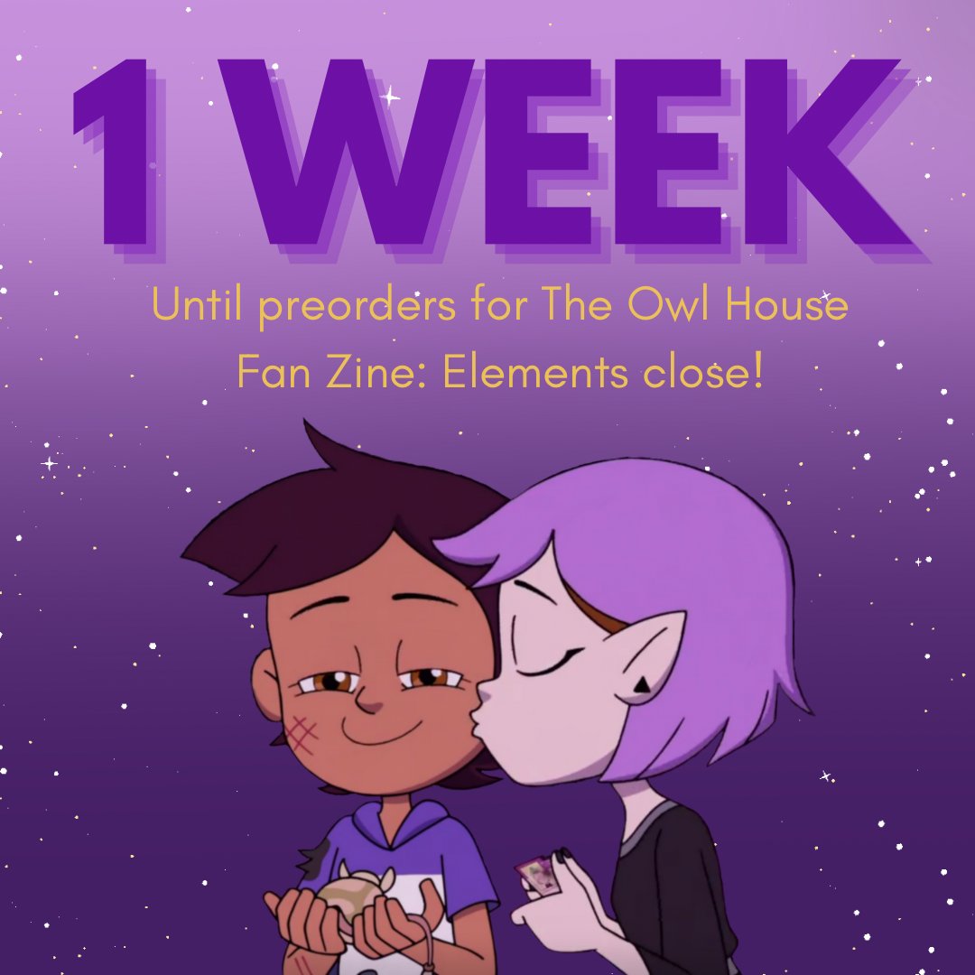 The Owl House Fan Zine: Elements tweet media