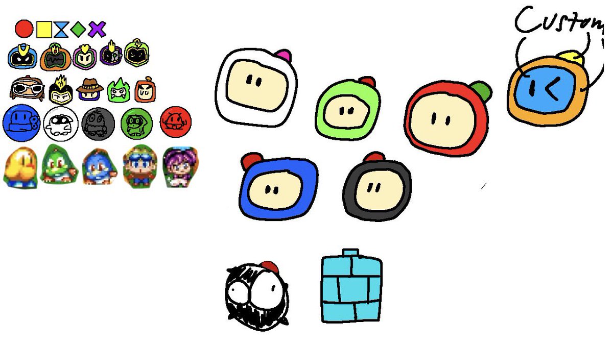 TwistyCoily's tweet photo. Blocks
Blocks
Blocks!
Block types for Panic Bomber 4
#PanicBomber4 #Panicbomber #bomberman https://t.co/4P5UKebMKg