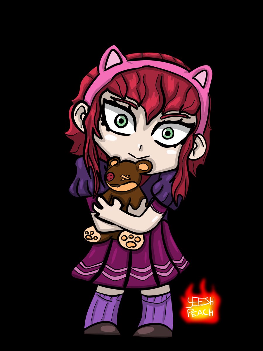 YeeshP's tweet image. &quot;Come out, come out, wherever you are!&quot;
Annie! 8 out of 163
#LeagueOfLegendsFanArt #Fanarts  #art  #gaming  #chibiart  #illustration #doodle #gameart