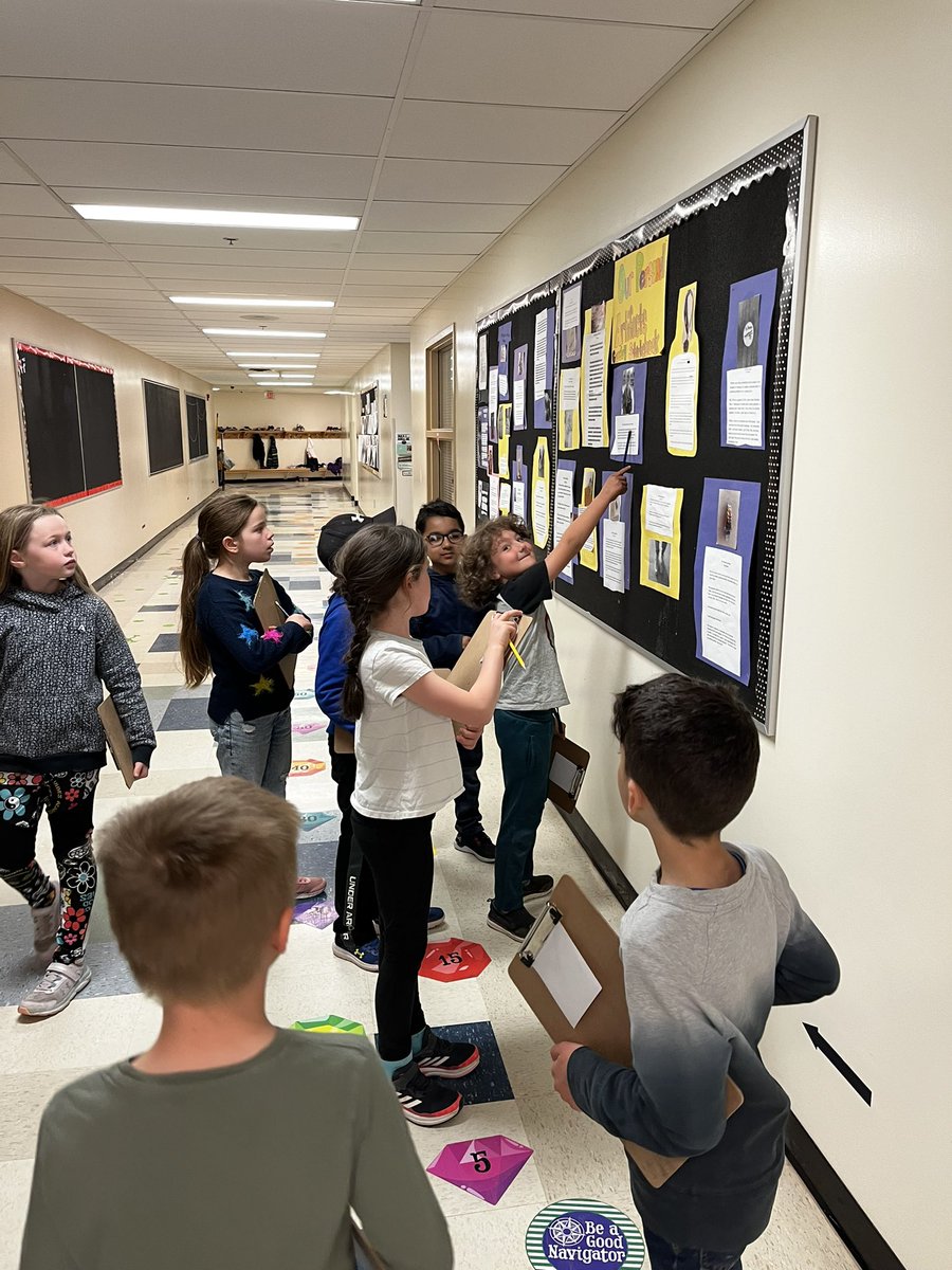 tiffmacneil's tweet photo. Our school completed a school wide writing activity on a personal artifact. We learned so much about each other. Today my students took a gallery walk to enjoy other class writing but also to gather revision ideas for their own piece of writing. @AntEdCentre @SRCE_Literacy https://t.co/K5RzAAe47d