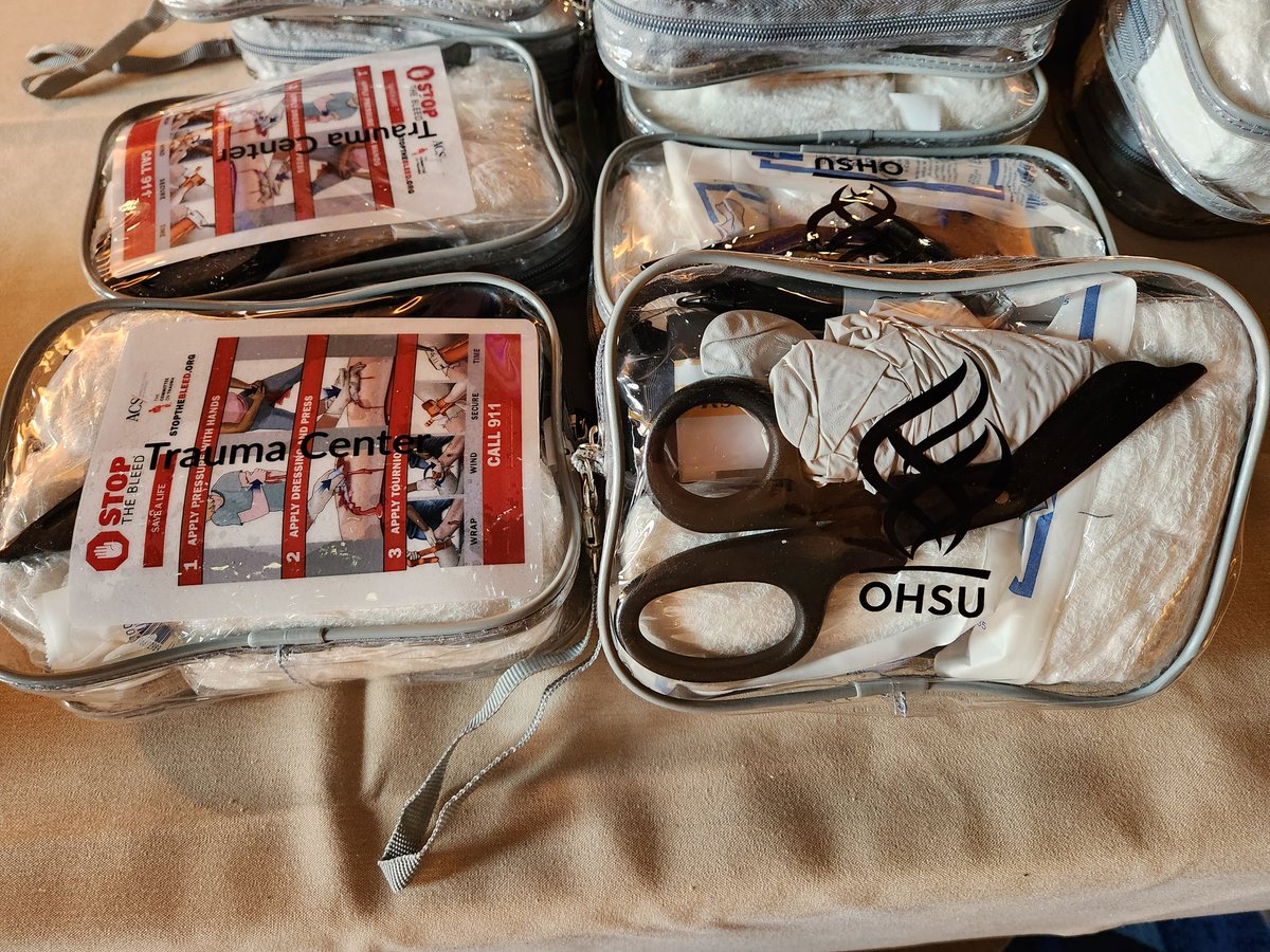 goldstipc's tweet photo. NW States Trauma Conference.  Get your t-shirts and stop the bleed kits.  Red Cross is here for blood donation! https://t.co/ZhcbCVwiDq
