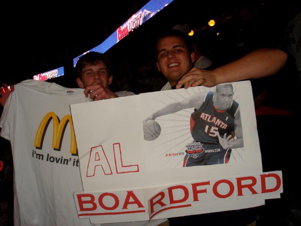 We were there!!! <a href="/armanrehmann/">Arman Rehmann</a> <a href="/ATLHawks/">Atlanta Hawks</a> LETS GOOOO!! #Together404