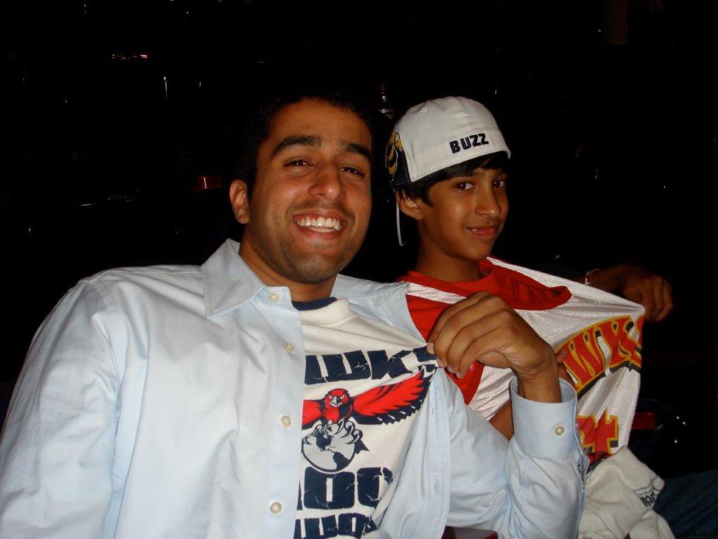 sharie786's tweet photo. We were there!!! @armanrehmann @ATLHawks LETS GOOOO!! #Together404 https://t.co/TYZVrNpqiB
