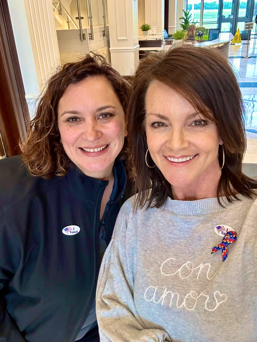 HeatherWainsco7's tweet photo. Voted with my fave today!⭐️🗳️
@drbellsci @ProsperRogersMS https://t.co/yTi0OQVmNb