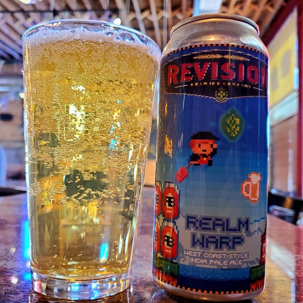 Fans of Revision Brewing Company might be surprised to learn that they actually own a filter. Well they do and clearly they remember how to use it. Look at that gorgeous old school IPA clarity!
 #punintended