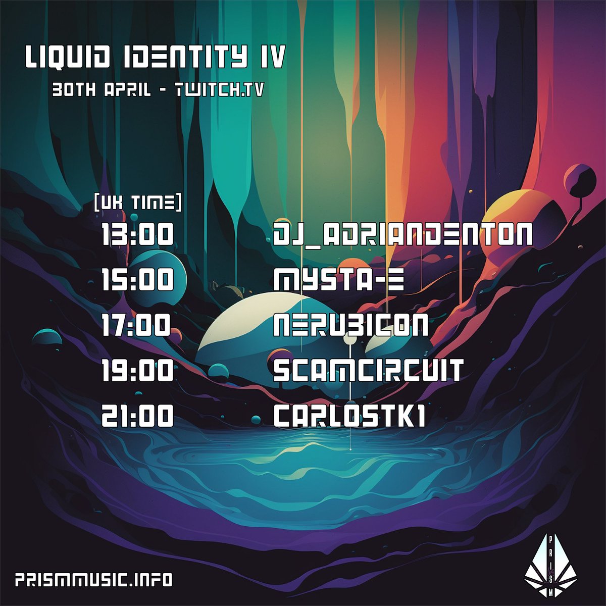 ScamCircuit's tweet photo. Like Liquid Drum and Bass? This Sunday, starting at 7 pm BST / 2 pm EST / 11 am PST, I'll be spinning the DEEP VIBEY KIND on o Twitch 

https://t.co/JSz4O3kBJr.

#liquididentity #liquid #liquiddrumandbass #liquiddnb #dnb #dnbfamily #drumandbass https://t.co/1vmYQcoD1g