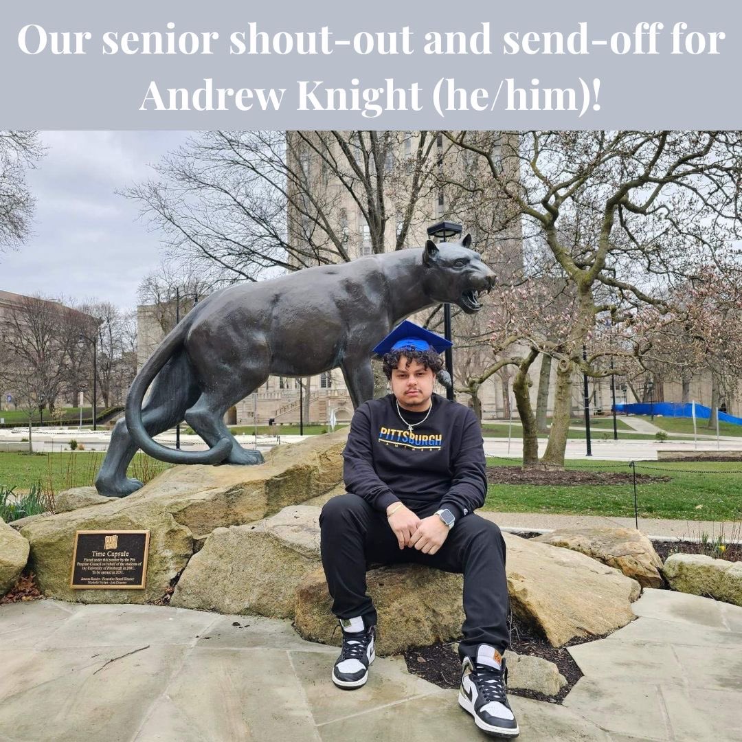 PittLitProgram's tweet image. Congratulations to graduating senior, Andrew Knight! Andrew is planning on working in either local government or for a public school board after graduation! We wish you good luck and thank you for your time in the English Literature Department!