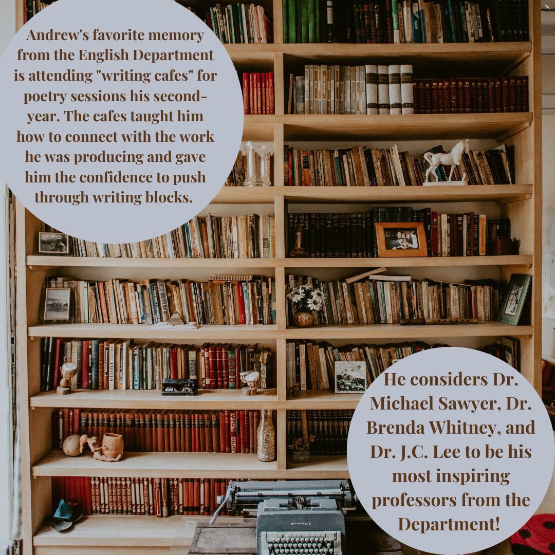 PittLitProgram's tweet image. Congratulations to graduating senior, Andrew Knight! Andrew is planning on working in either local government or for a public school board after graduation! We wish you good luck and thank you for your time in the English Literature Department!