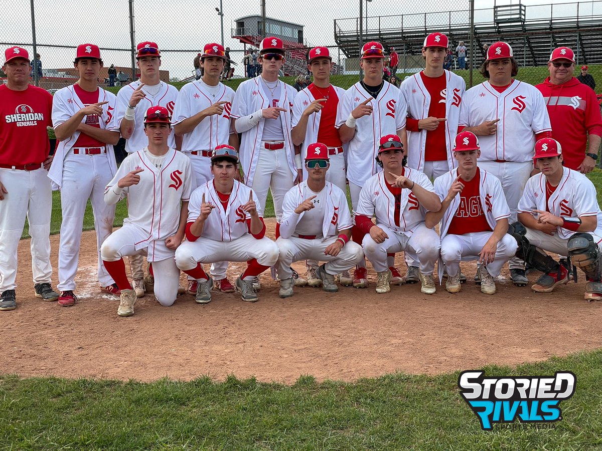 StoriedRivals's tweet photo. ⚾️ MVL Baseball

Final
🔴 Coshocton 3
🛡️ Sheridan 4

Sheridan is the MVL Big School back-to-back CHAMPS! 🏆 

#SRScores // @SheridanBball https://t.co/tcTNSNSpZw