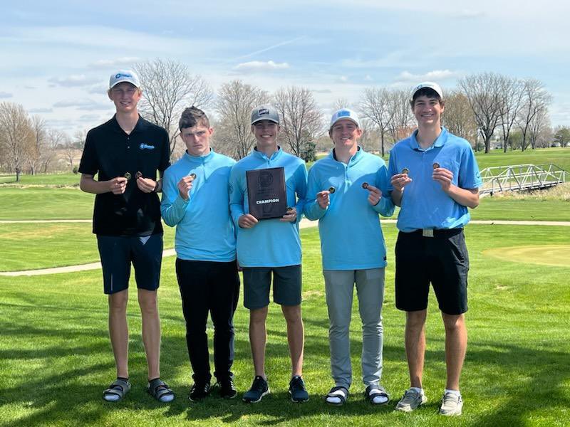 GolfCrusader's tweet photo. Squeezed out the win today over @ACGolf2  at the beautiful Southern Hills country club in Hastings.  @jacob_stegman places nice to lead the CRUSADERS!  
#everystrokecounts https://t.co/jNbkG4EPRk