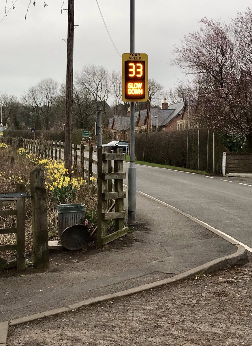 Craig_9320's tweet photo. Together with fellow members of Alderley Edge Parish Council, I have worked to get Speed Indicator Devices installed at key locations around the village in response to concerns raised by local residents. #CllrCraigBrowne #PeopleBeforeParty
#VoteIndependent #AlderleyEdgeFirst https://t.co/fY8lRD38OB