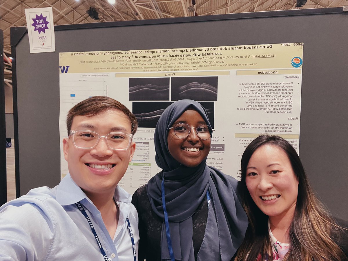 Had such a fun time presenting at #ARVO2023, grateful for my mentor & to have met so many wonderful people and learn so much! Reinvigorated for the future ✨