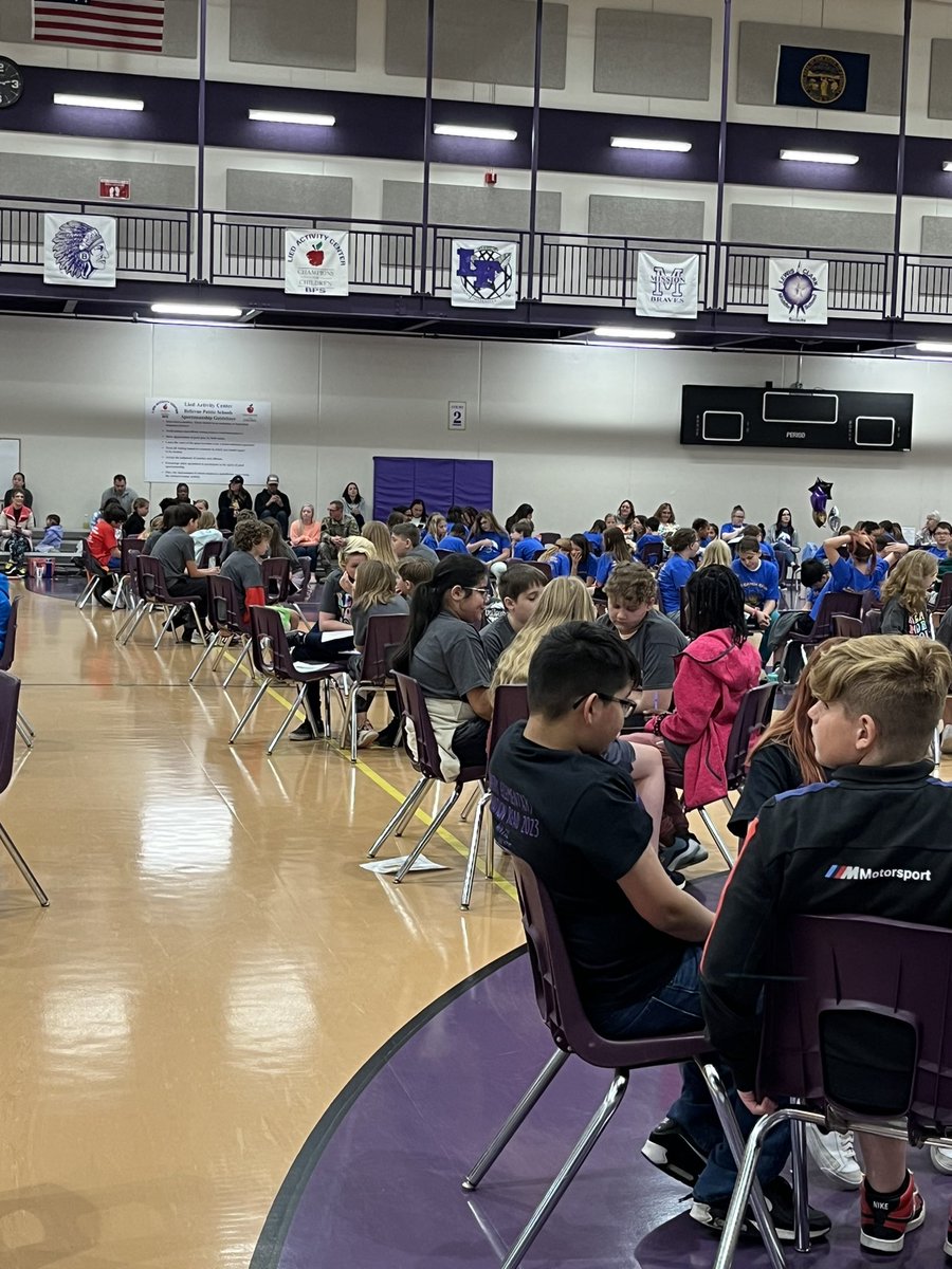 kaileyer's tweet photo. It was a joy getting to be with the @BerthaBobcats Operation Read teams today! TWO of our teams tied for questions answered correctly for our school, and received medals. We are so proud of their hard work, dedication, and sportsmanship towards others! @BellevueSchools https://t.co/OzkFQy0f9w