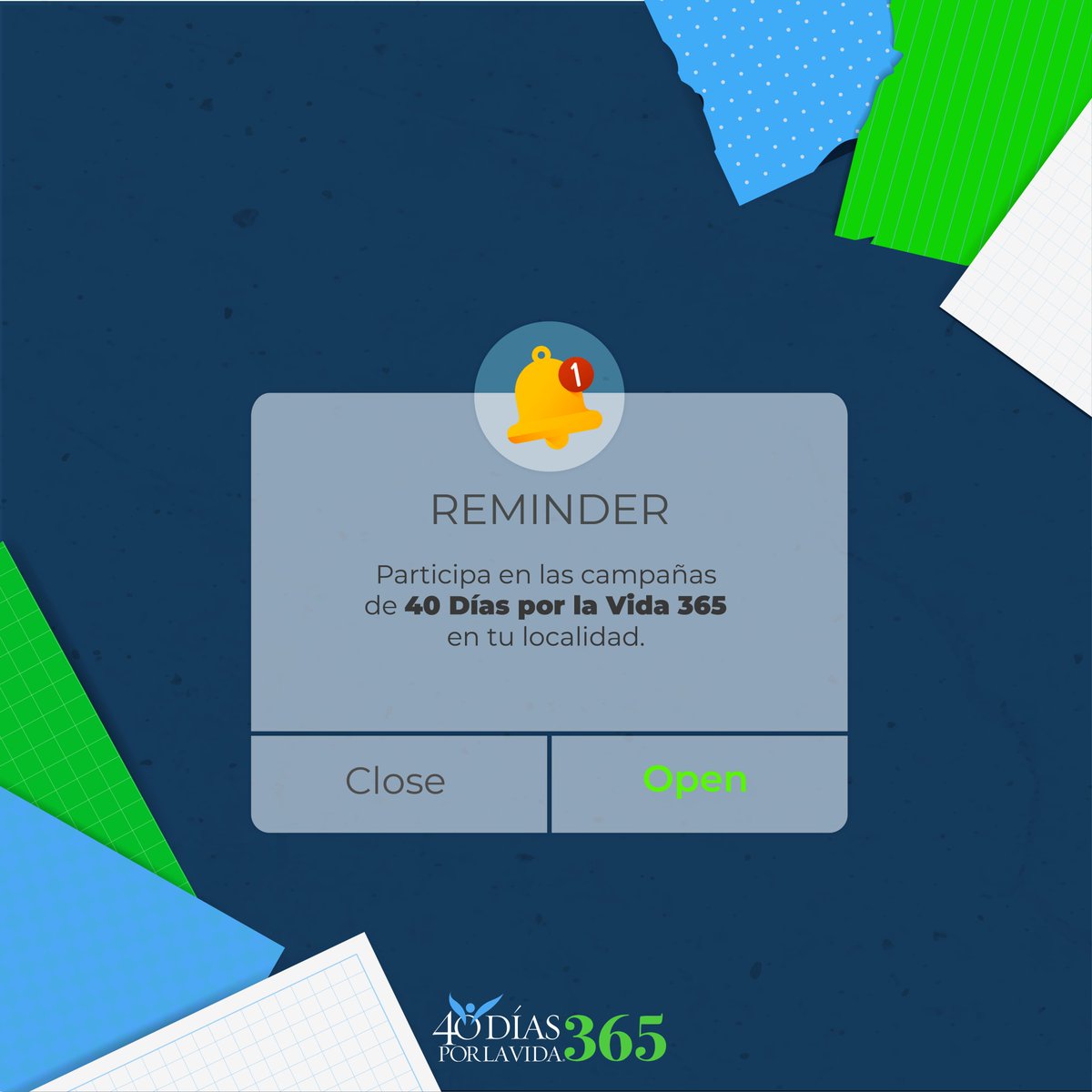 40DXLV's tweet image. Si tienes una campaña de 40 Días por la Vida 365, asiste a un turno de oración cada tanto.
Contacta al líder local para que con tu ayuda se sigan salvando vidas y almas.
#OraUnaHora #RezaPorElFinDelAborto  #ElPrincipioDelFinDelAborto #unetea40diasporlavida365