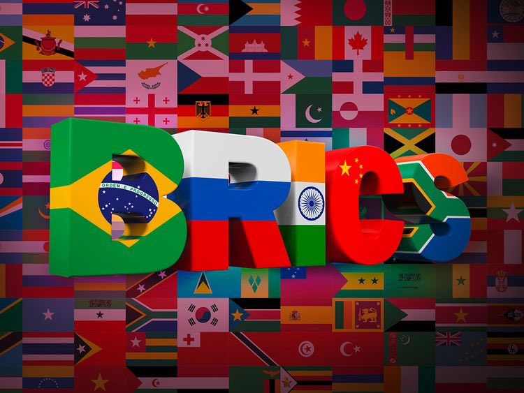 GUnderground_TV's tweet photo. Saudi Arabia🇸🇦, UAE🇦🇪, Algeria🇩🇿, Egypt🇪🇬 and Bahrain🇧🇭 are the 5 Arab states that have formally requested to join the BRICS out of the total 19 countries that have expressed interest in joining the bloc ahead of this year’s summit. Iran🇮🇷 has also formally requested membership. 

Will the Middle East in the BRICS+ multilateral umbrella mean an era of peace and stability as compared to the era of US domination of the region? 

Watch the latest Going Underground episode with Sy Hersh: https://t.co/TjNc4VkCS2