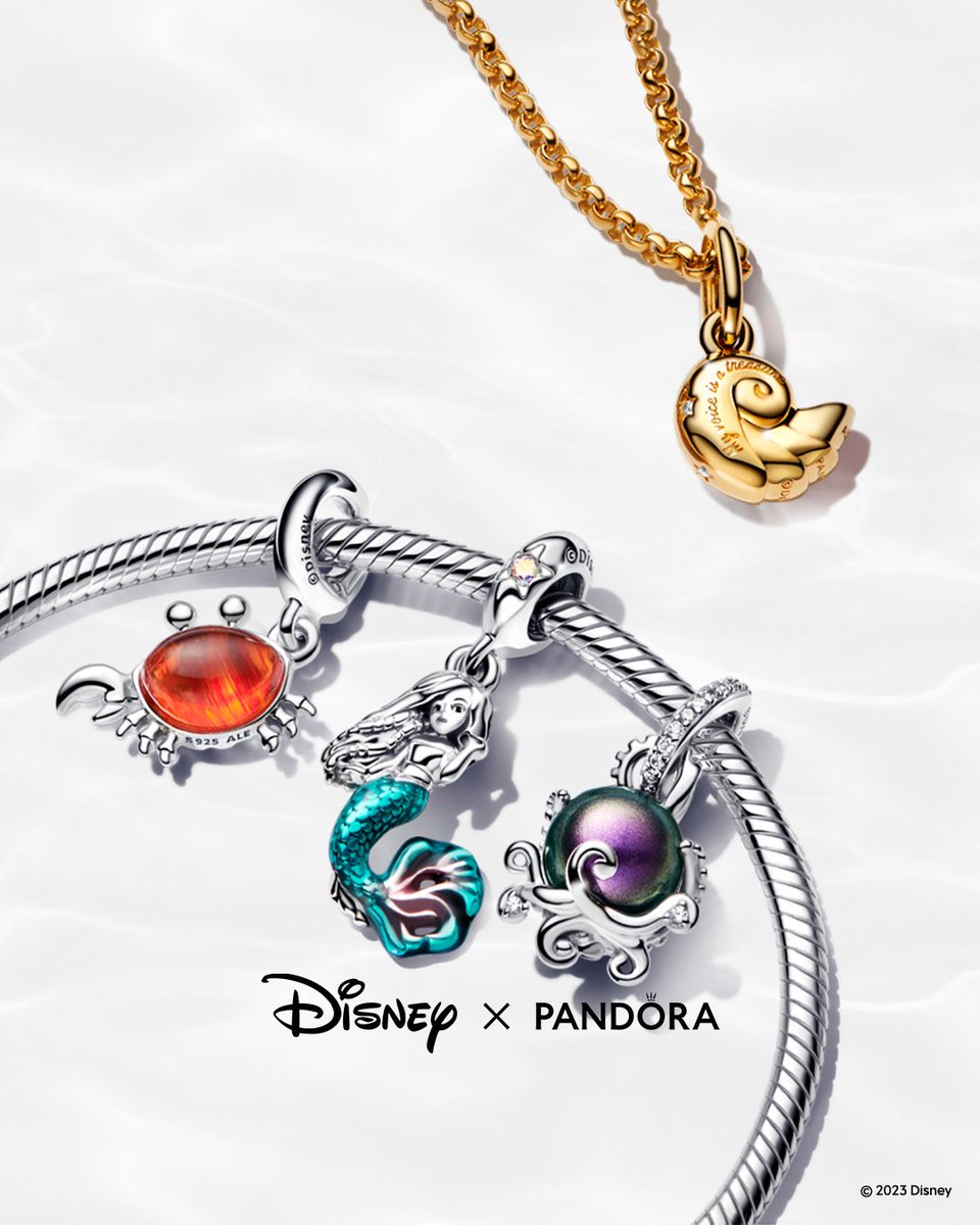 PANDORA_NA's tweet photo. Forever in our mermaid era. Who's with us? #DisneyxPandora #TheLittleMermaid https://t.co/1WPdliDbQ0