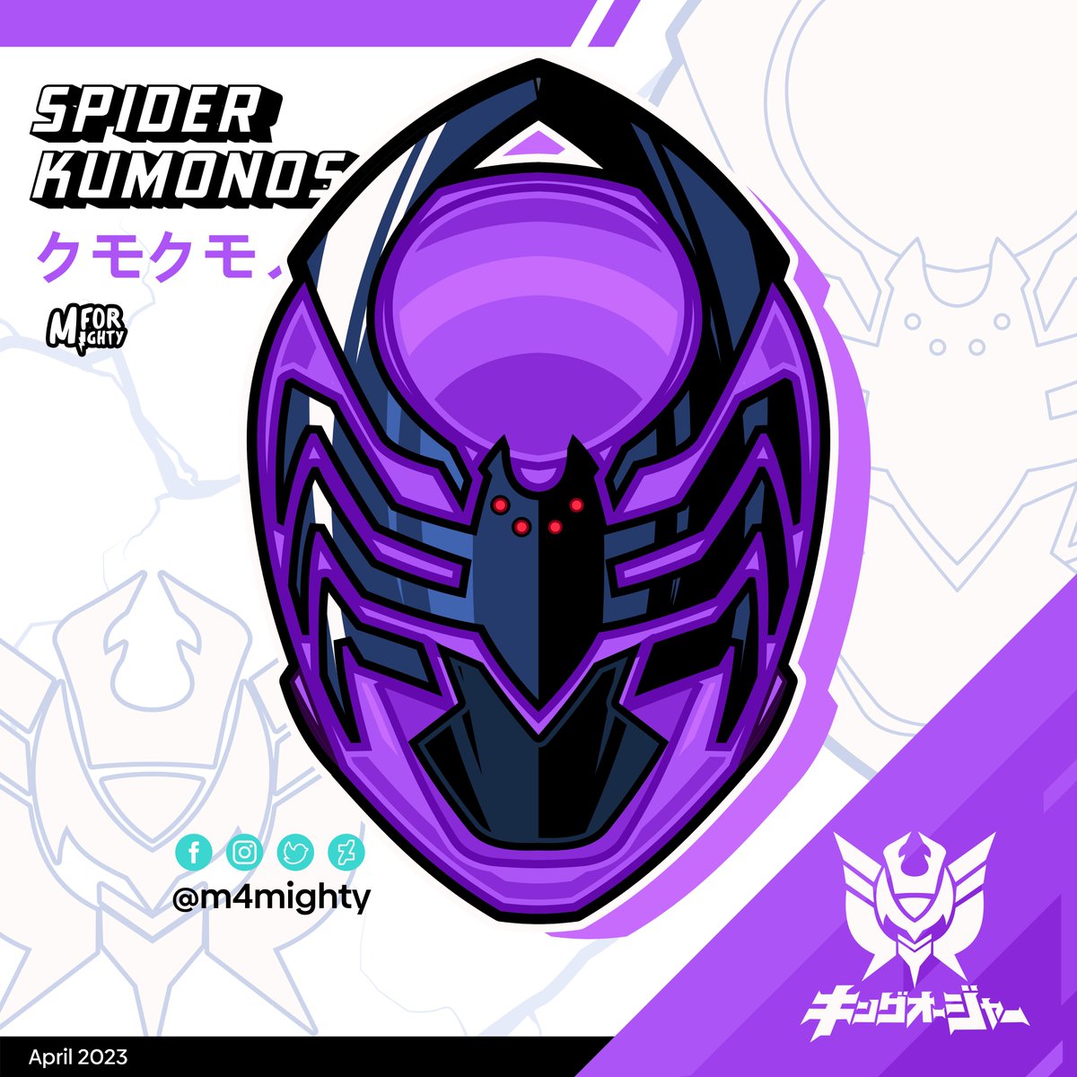 Spider Kumonos 🕷️
#KingOhger  #supersentai #OhsamaSentaiKingOhger