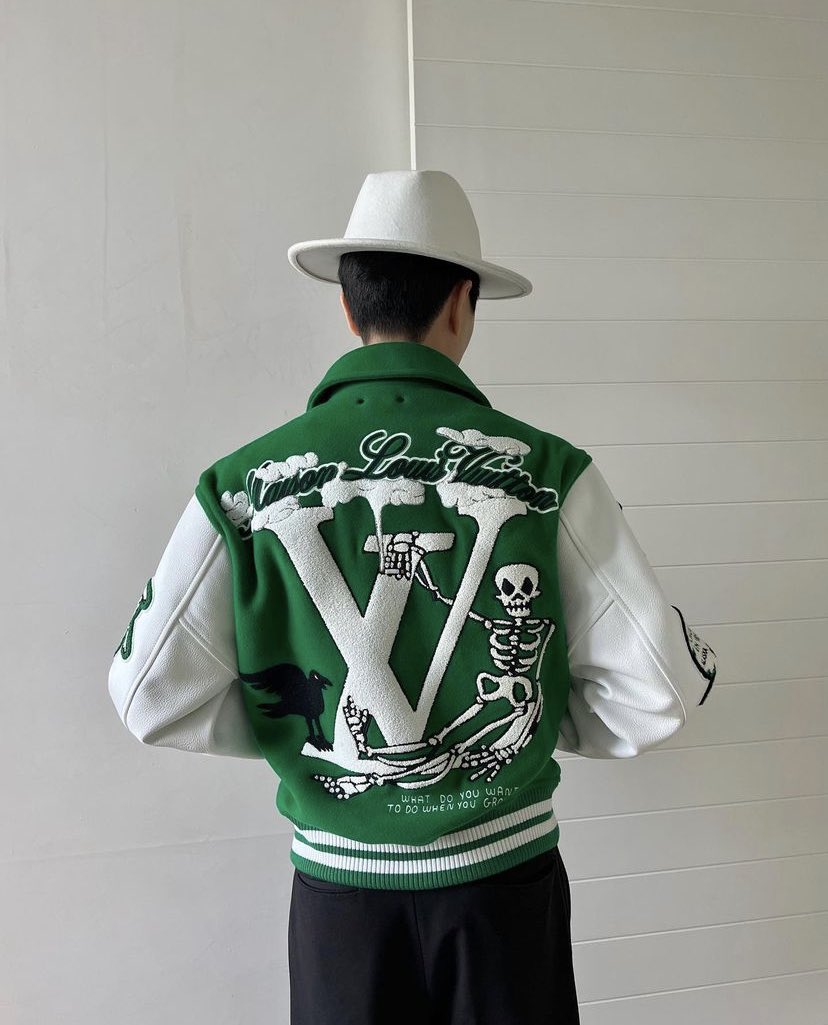bankofgrails on Instagram: “The Legendary Louis Vuitton SS19 Wizard of Oz varsity  jacket. To me it's Virgils most iconic piece he designed for Louis Vuitton.  T…