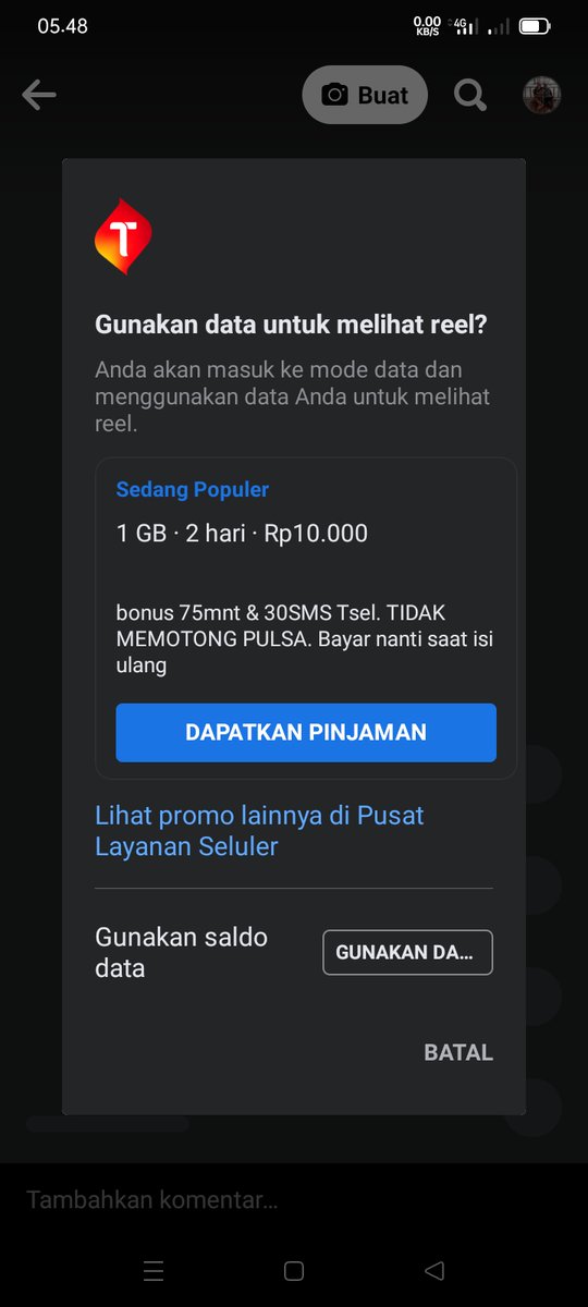 Bukan cuman broker  pelaut yang menjebak, Telkomsel aza buat jebakan kalau kita tidak hati2...
