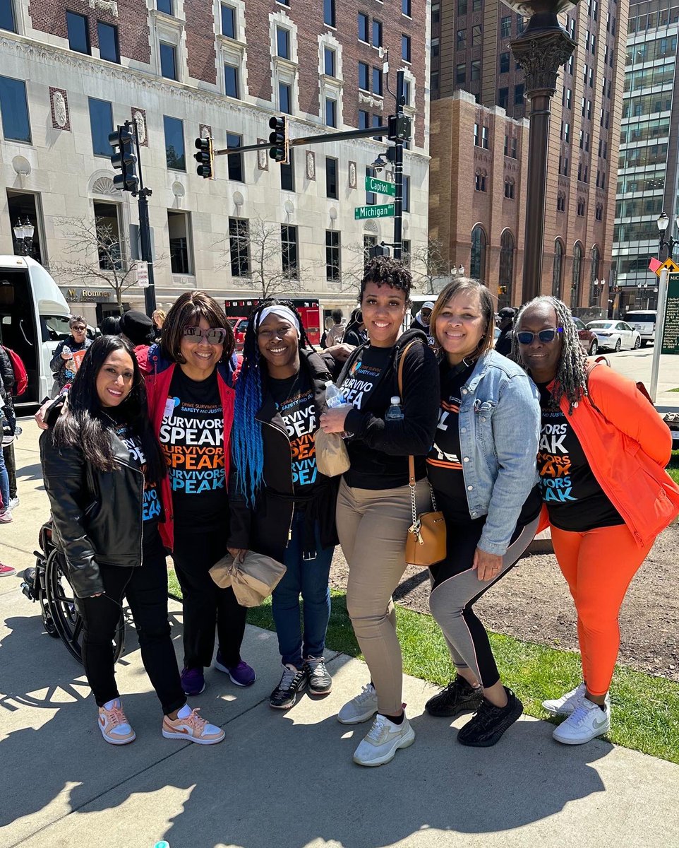 Today was a good day in Michigan.

#SurvivorsSpeak💙🧡