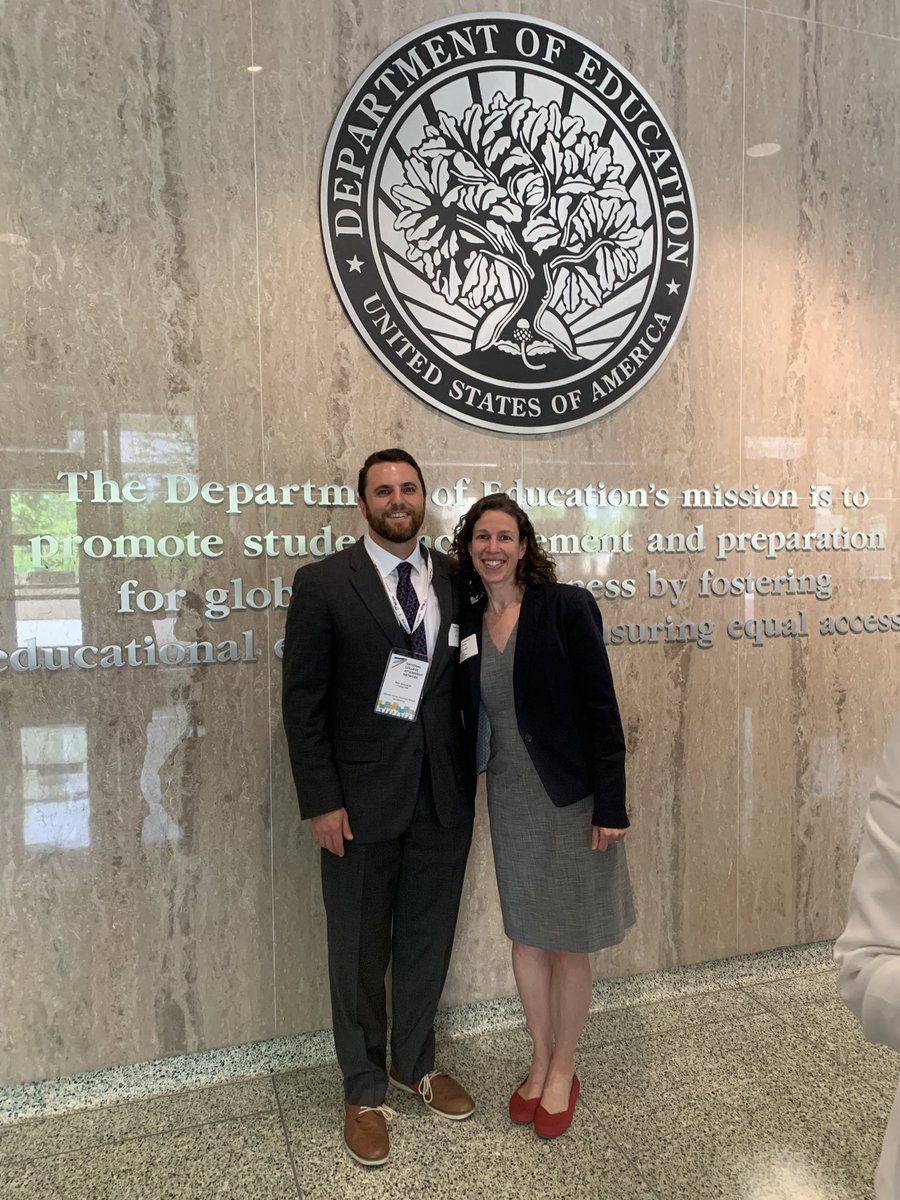 kmschooley's tweet photo. We also met with @usedgov to talk about #BetterFAFSA and some super weedsy policy items ❤️❤️. Thanks to @NCANetwork for organizing and @CollegeAIM  for partnering with @AchieveAtlanta to represent Georgia! https://t.co/CG74G8uLWc