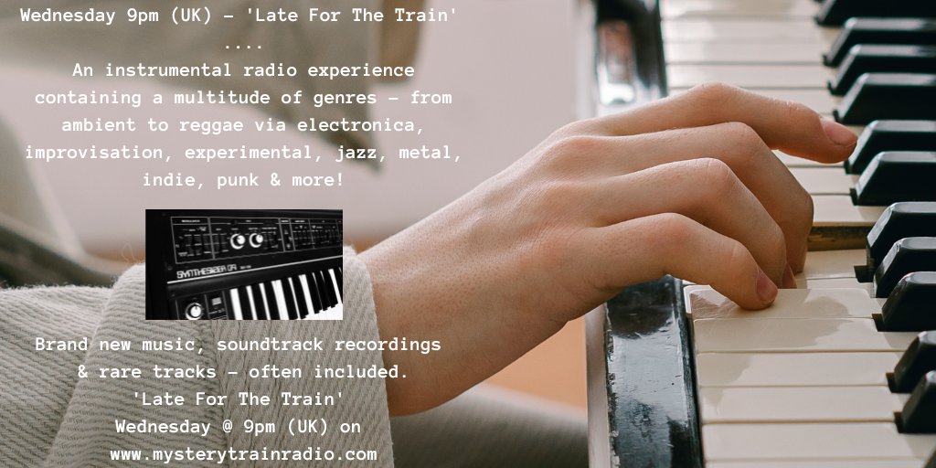 MTrainRadio's tweet photo. This week's #LateForTheTrain departing platform 244!
Today, the 2nd Part of a tribute celebrating the music of late Japanese composer #ryuichisakamoto (#yellowmagicorchestra).
9PM Wednesday UK @ https://t.co/hsewHg1cXj + @tunein - https://t.co/umjvqlJeV2 @lfttchelt @longstoned https://t.co/2ucXFJc7t6