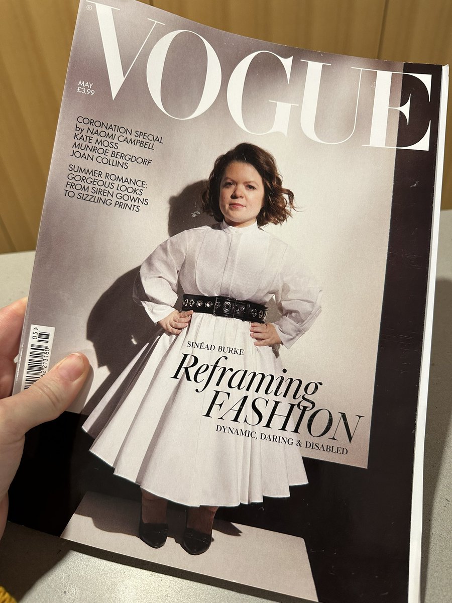 jennylayfluffy's tweet photo. Got my hands on a copy of new @BritishVogue.. and my gosh, it’s magical. Each story, picture speaks volumes. In awe @TheSineadBurke, @TiltingTheLens and everyone involved. 

Representation matters. Always. 

(🙏 ❤️ Tiffany for facilitating safe passage across the pond!) https://t.co/Gs3hNNPhX3