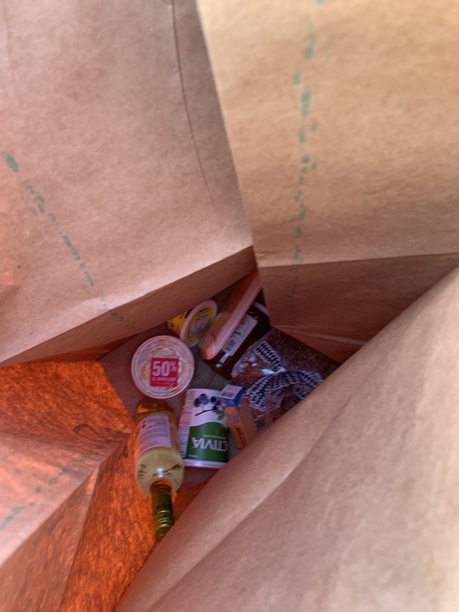 Won’t provide paper shopping bags? 

No problem! Doing groceries and LCBo shopping with my own leaf bag.