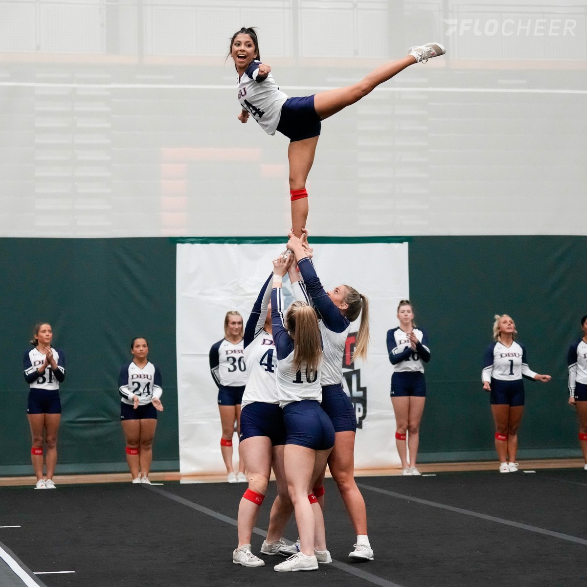 FloCheer's tweet photo. .@usacheer DII-III, Club @STUNTtheSport  Nationals are in full swing 💯

Tune in to FloCheer to watch 𝐋𝐈𝐕𝐄: https://t.co/6laIYSrua9 https://t.co/pKOHswFsMu