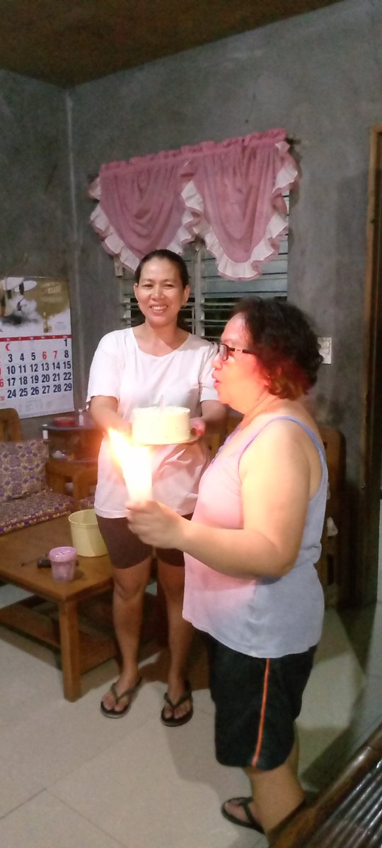 Good morning everyone. Today is my mother's 69th birthday 😊💕🎉🎊🎂🎈