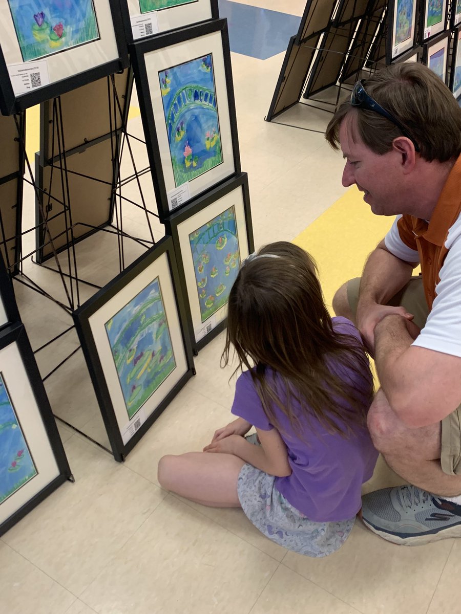 BaldwinBobcats's tweet photo. Our CATCH night is in full swing! Come check out the student art work and work up a sweat! @Baldwin_PTA @AISDElementary https://t.co/dfLL4G0jXV
