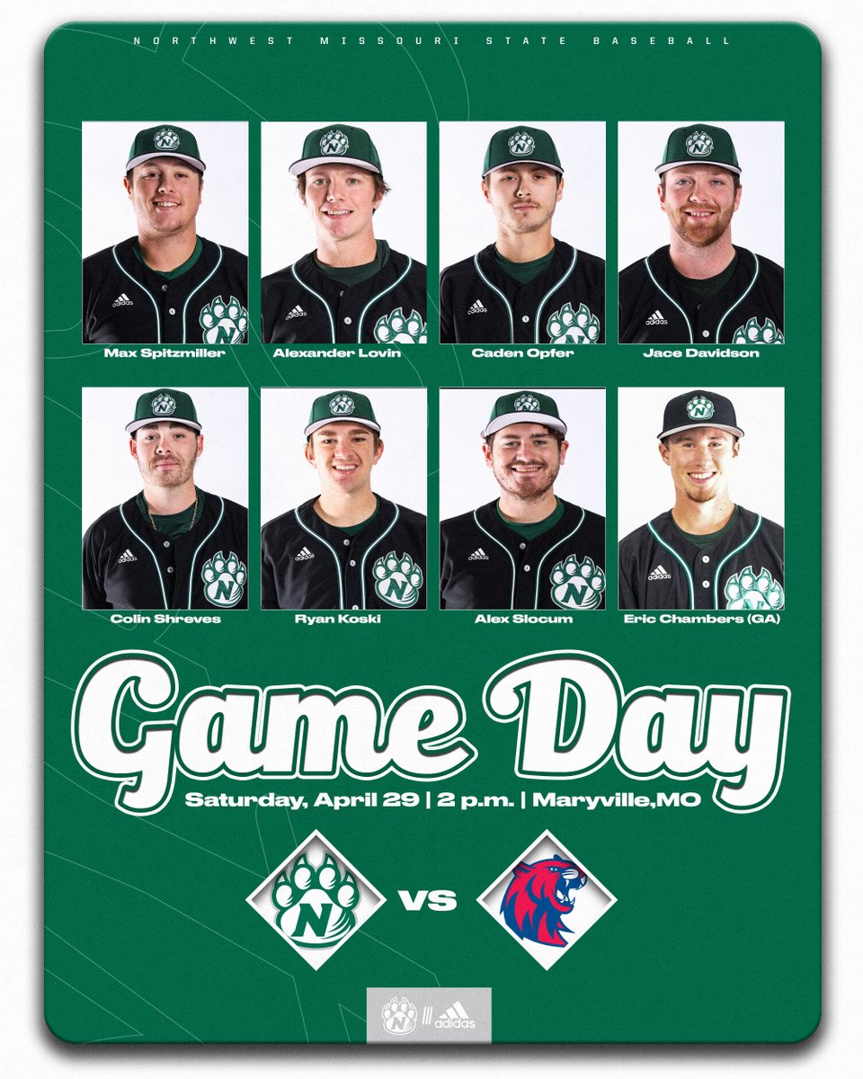‼️ SENIOR DAY ‼️

We will honor our 8 seniors prior to the game. 

🆚 Rogers State
⏰ : 2 p.m. 
📍 : Bearcat Baseball Field
🖥 : bit.ly/3l4j9A2
📊 : bit.ly/3bc57sX