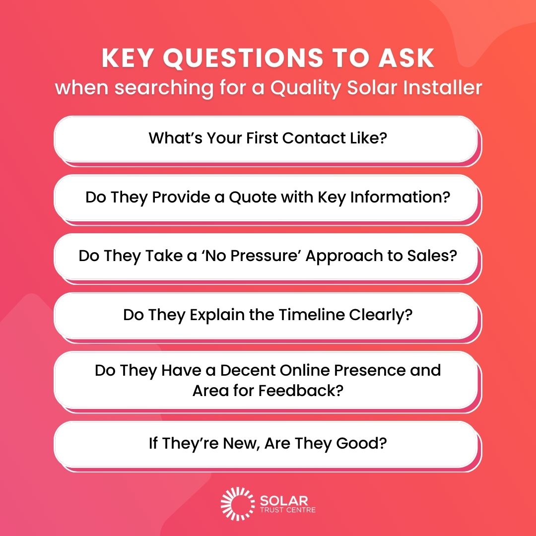 solartrustcentr's tweet photo. It is important to have a clear-cut guide of what to ask when searching for a quality solar installer. Here are the key questions to ask when searching for a quality solar installer.

#STC #Solar #SolarAdvise # SolarTips https://t.co/vB6bRmuAJ0