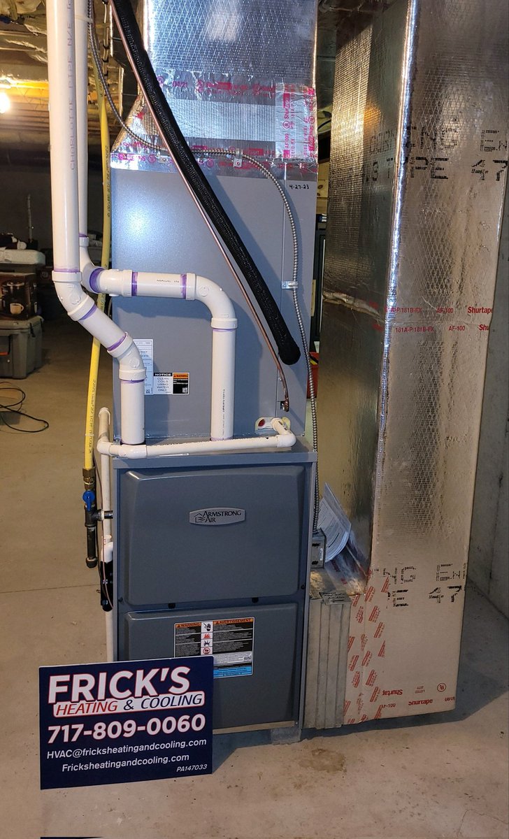 FrickCooling's tweet photo. Another Armstrong install by Frick's https://t.co/2tvEHMUGTB