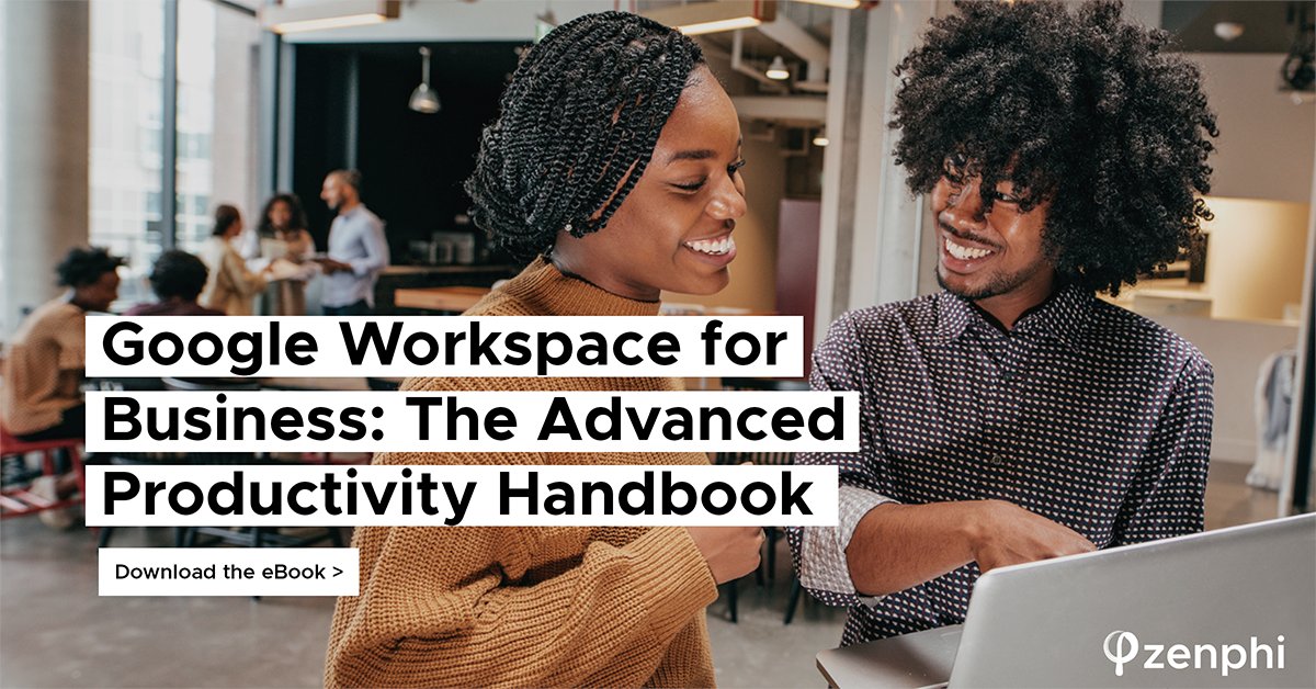 zenphi_co's tweet image. Interested in discovering some new ways to boost productivity on Google Workspace? Download our free e-book to get started. 👉 zenphi.com/google-workspa…

#googleworkspace #googleworkspacetips #nocode #processsautomation #automation