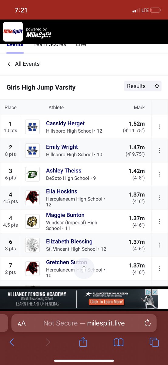 De Soto Girls Track and Field tweet media