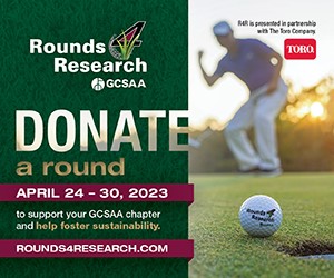 Rounds4Research is going on, and you can still donate to support the GCSAA and NOGCSA! Follow the link below! #nogcsa100

ow.ly/KhRC50NZe3r