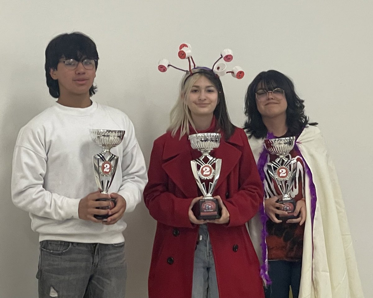 LibrarianAnGe's tweet photo. Falcons took 2nd place at the QBec @CreativeLCollab 
Students showcased many talents in a such fun environment. 
🥈 @NFranklin_AA https://t.co/KdXQ7G0mT1