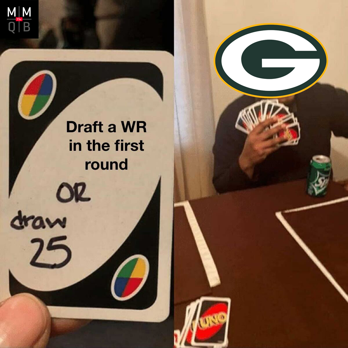 SInow's tweet photo. The Packers have not drafted a WR in the 1st round since 2002... https://t.co/zEiZmdPy6I