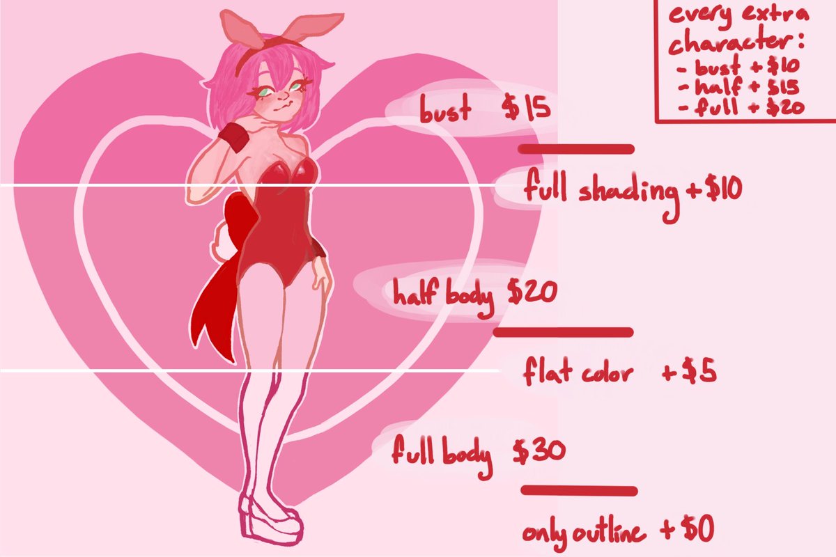 vi_visected's tweet photo. DM me to commission. Once I’ve confirmed your commission it’s $5 upfront and the rest later so please keep that in mind! Payment only accepted through ko-fi, linked in my profile. More examples of my artwork in the replies! https://t.co/xEa9GYuwJT